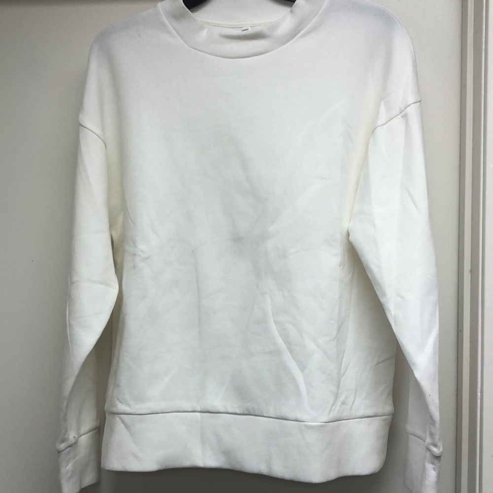 White Crewneck, Size M/L